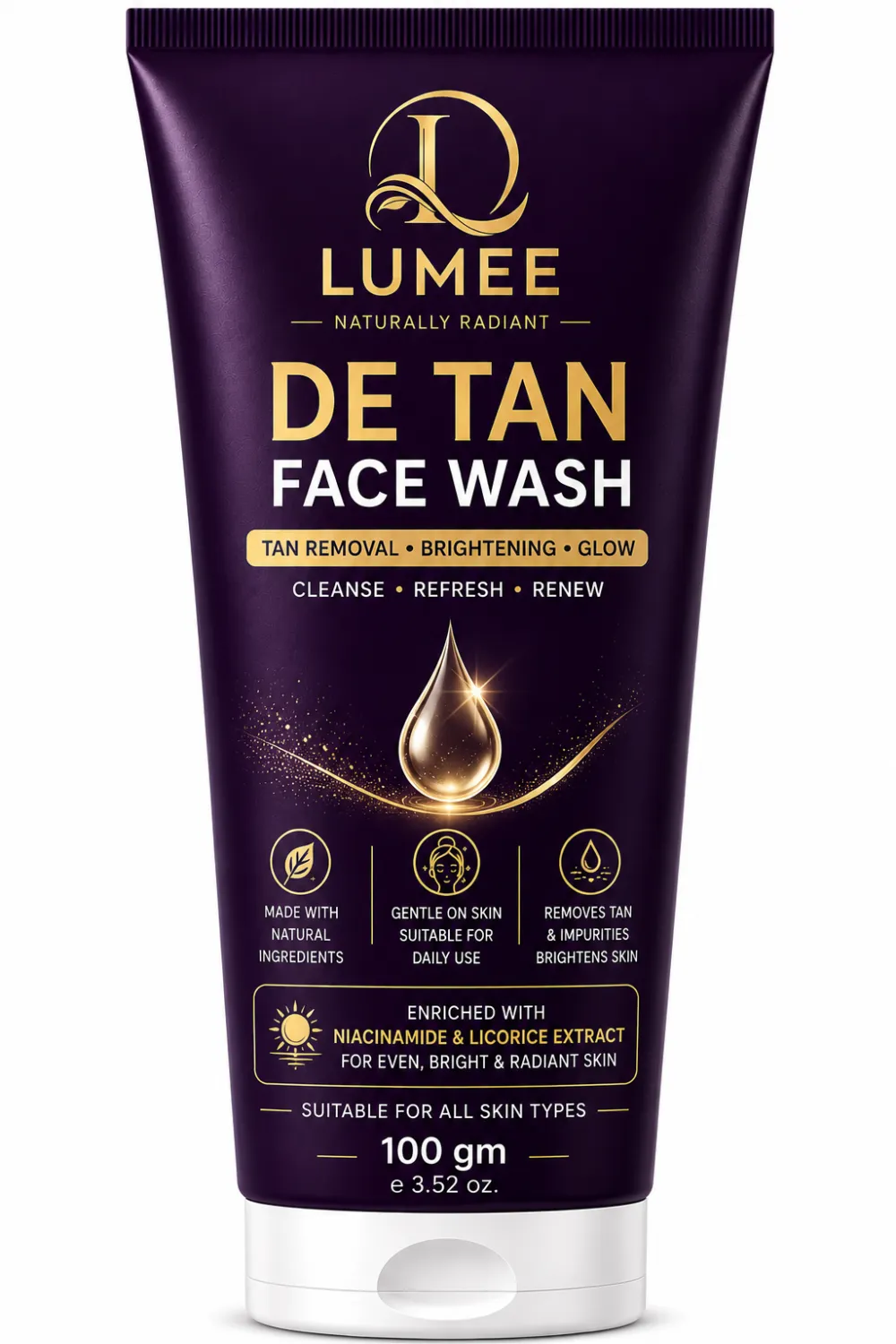 De Tan Face Wash